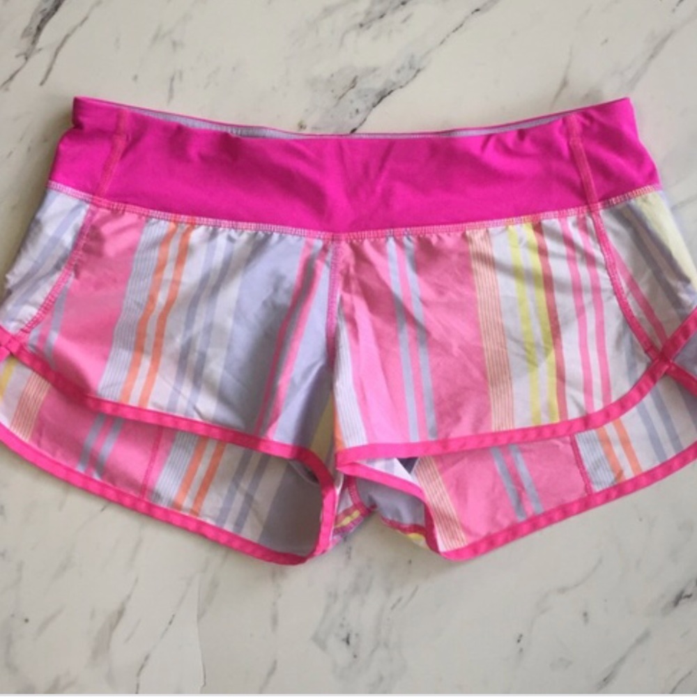 Lululemon- speed short size 4